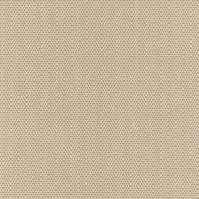 Schumacher Hampton Court Diamond Flax Fabric 62530