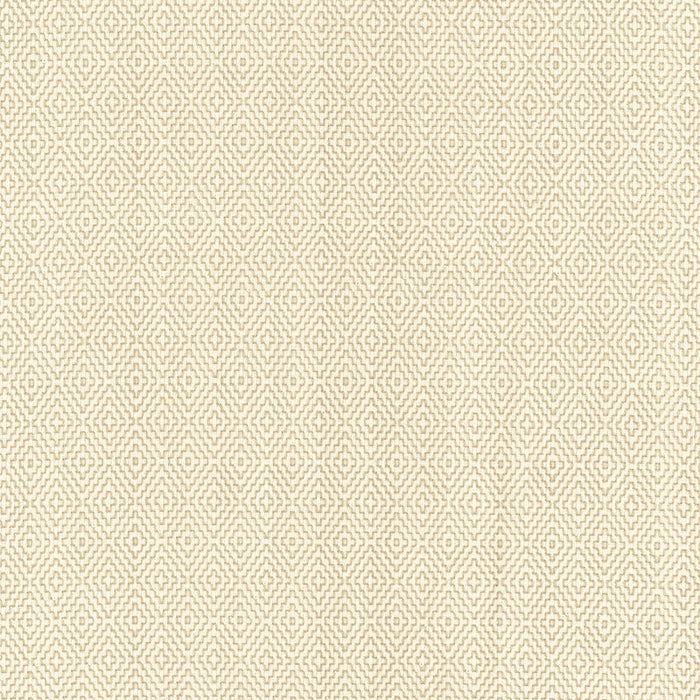 Schumacher Hampton Court Diamond Ivory Fabric 62531