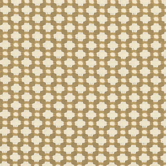 Schumacher Betwixt Biscuit/Ivory Fabric Sample 62616