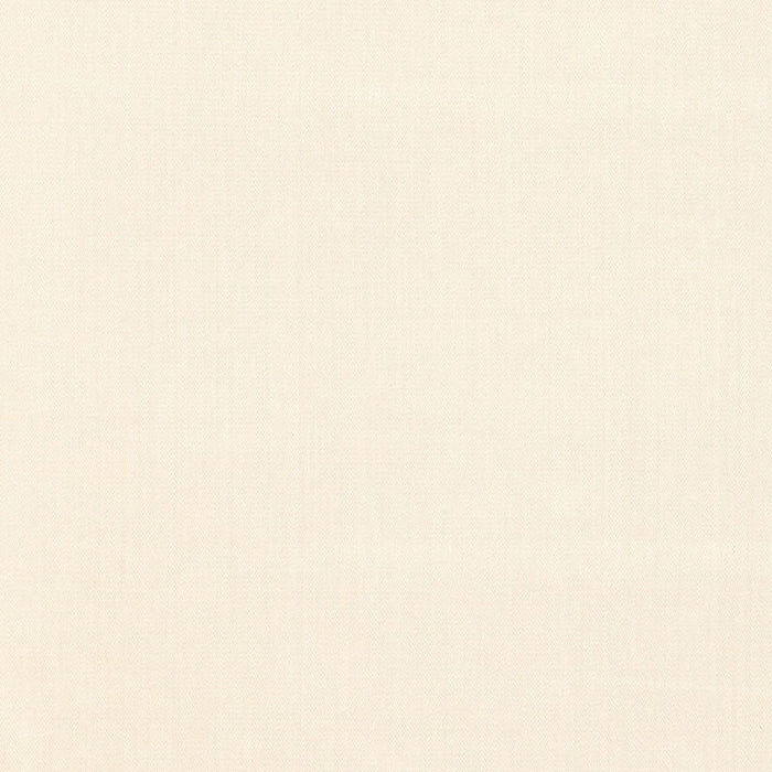 Schumacher Bedford Herringbone Plain White Fabric Sample 62931