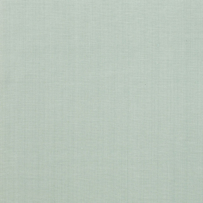 Schumacher Avery Cotton Plain Aqua Fabric Sample 62940