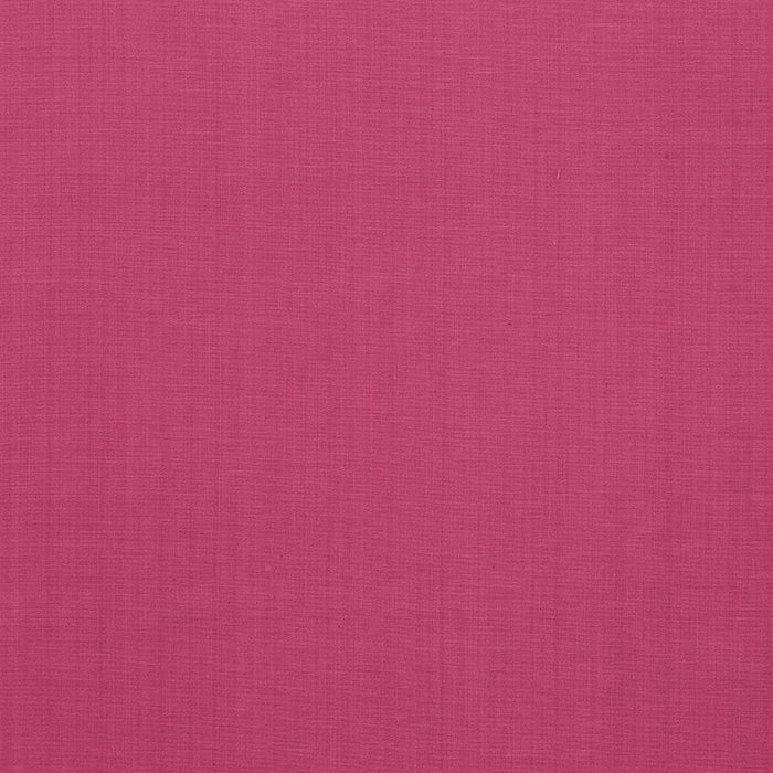 Schumacher Avery Cotton Plain Raspberry Fabric Sample 62947