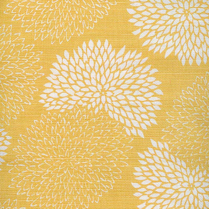 China Seas New Chrysanthemum Reverse Yellow Fabric 6295-08