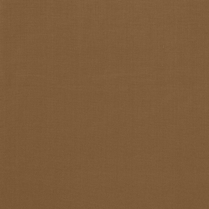 Schumacher Avery Cotton Plain Mocha Fabric Sample 62955