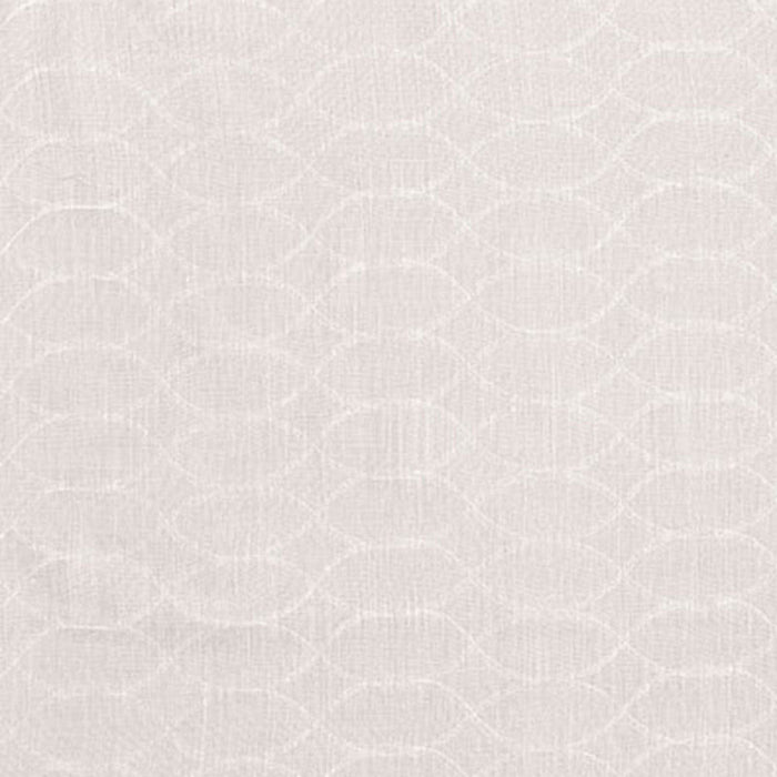 Schumacher Key Largo Sheer Coconut Fabric Sample 63340