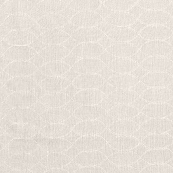 Schumacher Key Largo Sheer Vanilla Fabric Sample 63341