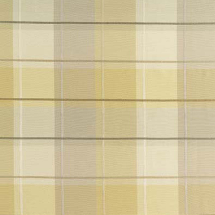 Schumacher Coin Silk Plaid Alabaster Fabric Sample 63360