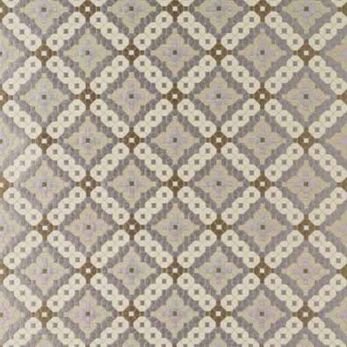 Schumacher Marrakesh Silver Fabric Sample 63370