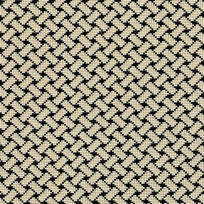 Schumacher Bristol Weave Noir Fabric Sample 63397