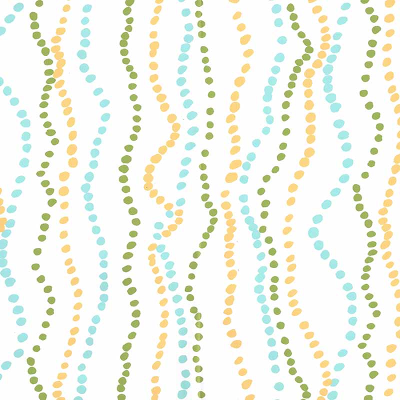 China Seas Ginza Inca Aqua Jungle Wallpaper 6370-02WWP