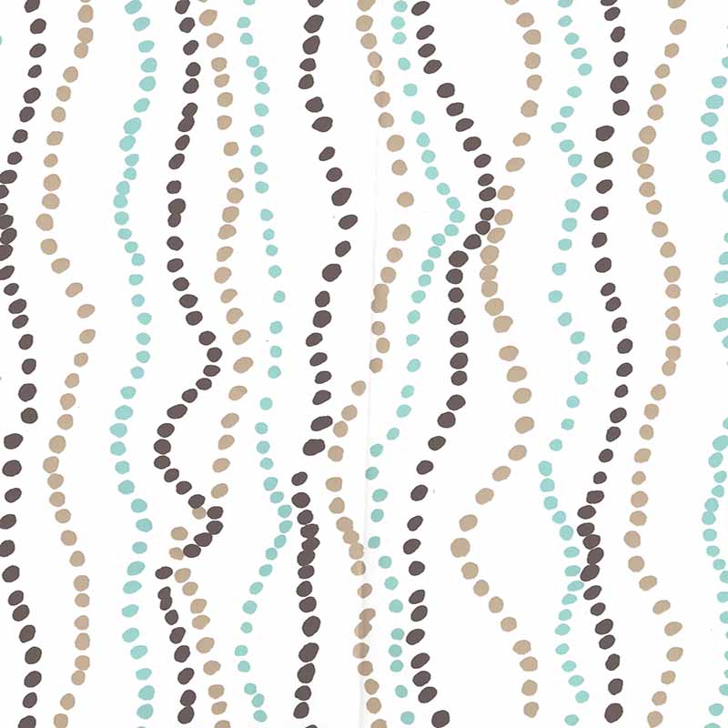 China Seas Ginza Brown Camel Aqua Wallpaper 6370-05WWP