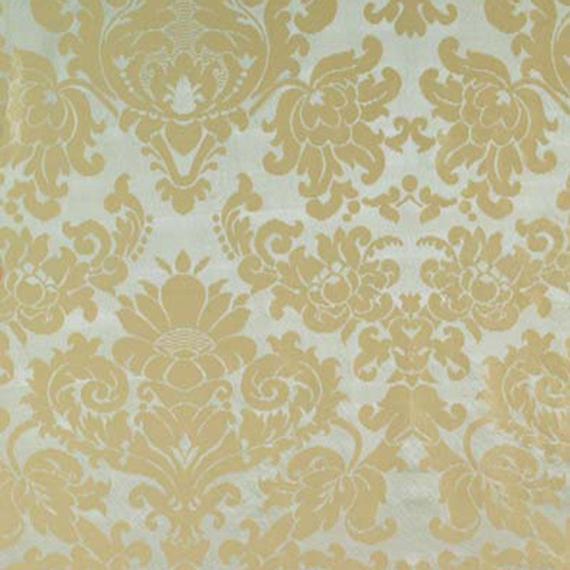 Schumacher Hatfield Silk Damask Mineral Fabric 63741