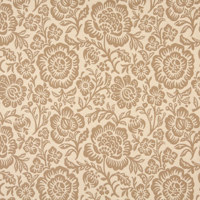 Charlotte Cream Floral Fabric 6401