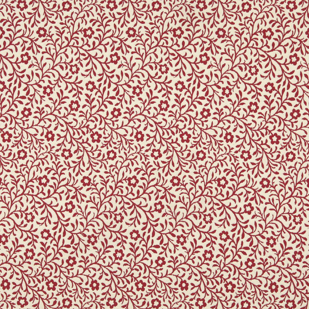 Charlotte Garnet Trellis Fabric 6420