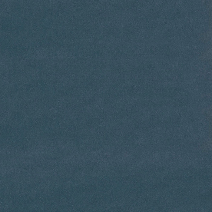 Schumacher Gainsborough Velvet Blue Smoke Fabric Sample 64549