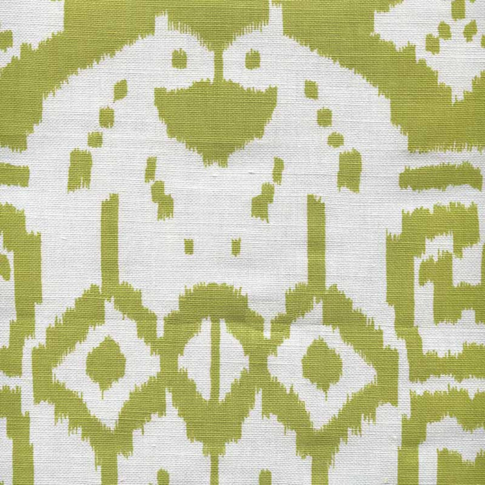 China Seas Island Ikat Palm Green Fabric 6460-09