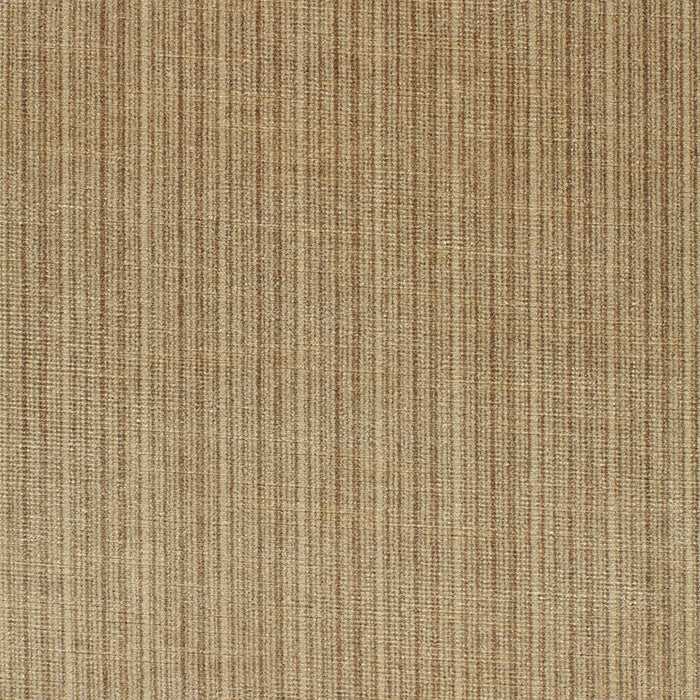 Schumacher Antique Strie Velvet Sesame Fabric Sample 64713