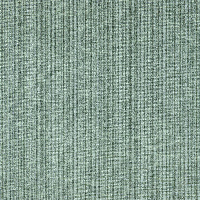 Schumacher Antique Strie Velvet Aqua Fabric Sample 64718