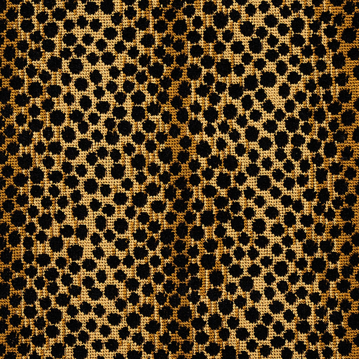 Schumacher Nakuru Linen Velvet Leopard Fabric 64734