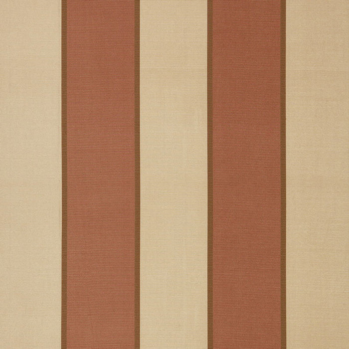 Schumacher Montebello Stripe Tuscan Fabric Sample 64782