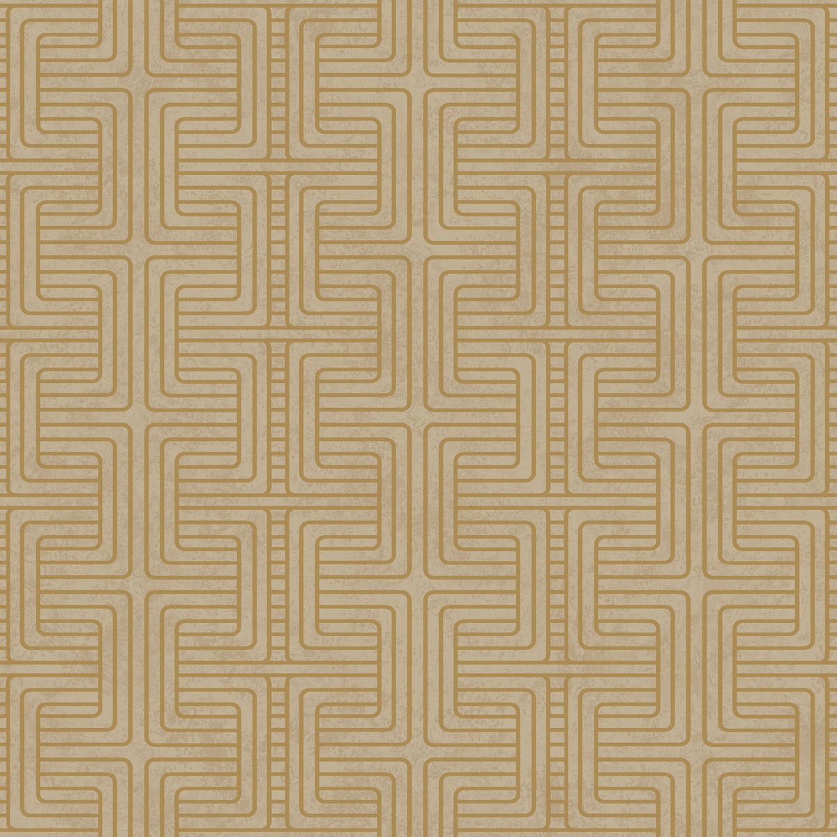 Schumacher Geo Tribe Gold Wallpaper 6481