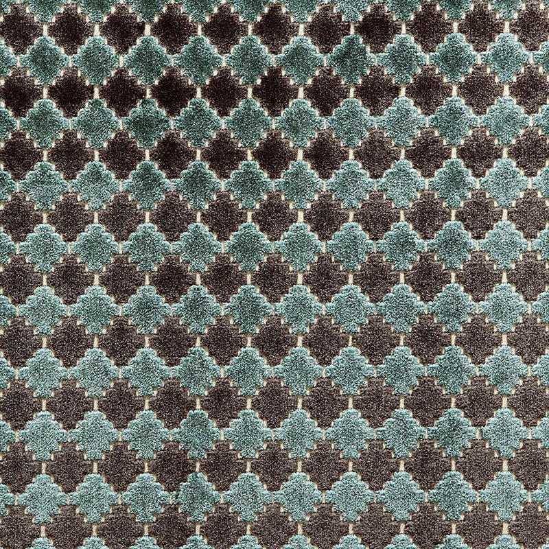 Schumacher Marrakesh Velvet River Fabric 65641