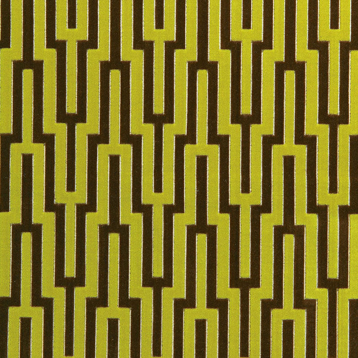 Schumacher Metropolitan Velvet Bamboo Shoot Fabric Sample 65700