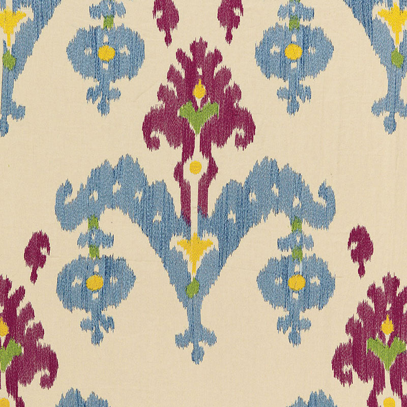 Schumacher Raja Embroidery Jewel Fabric 65812