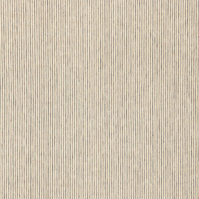 Schumacher Mackay Linen Stripe Ash Fabric 65991