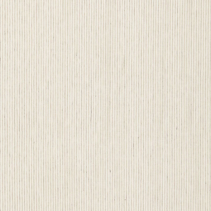 Schumacher Mackay Linen Stripe Pebble Fabric Sample 65992