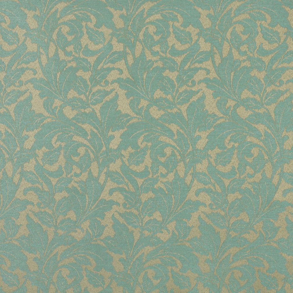 Charlotte Seafoam/leaf Fabric 6600