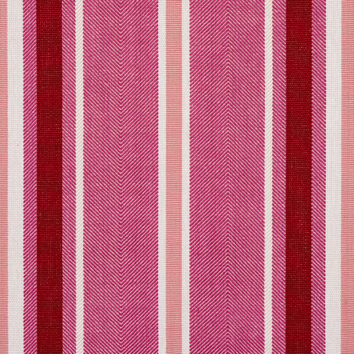 Schumacher Minzer Cotton Stripe Pink Fabric 66016