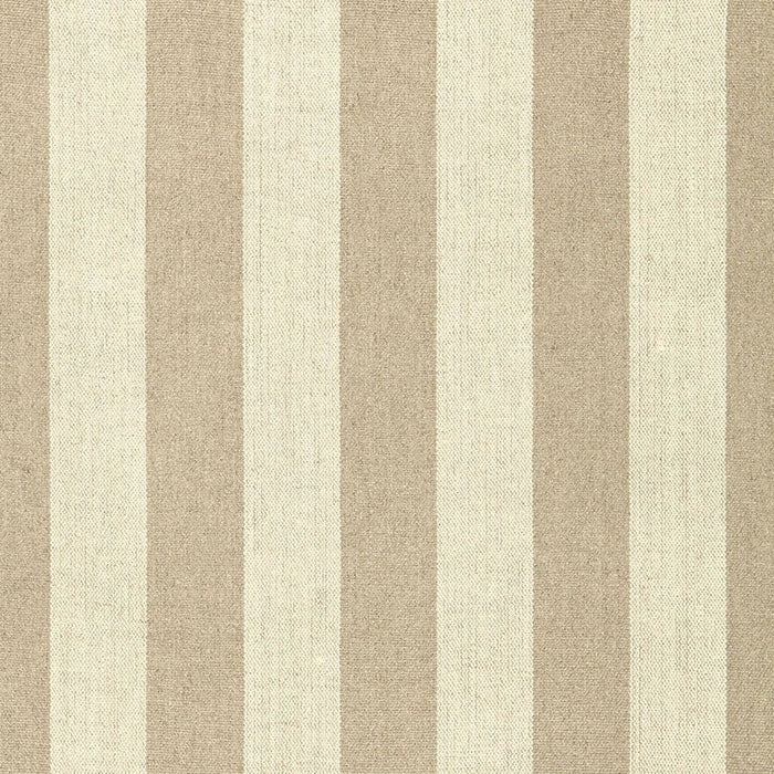 Schumacher Augustin Linen Stripe Linen / Sisal Fabric Sample 66072