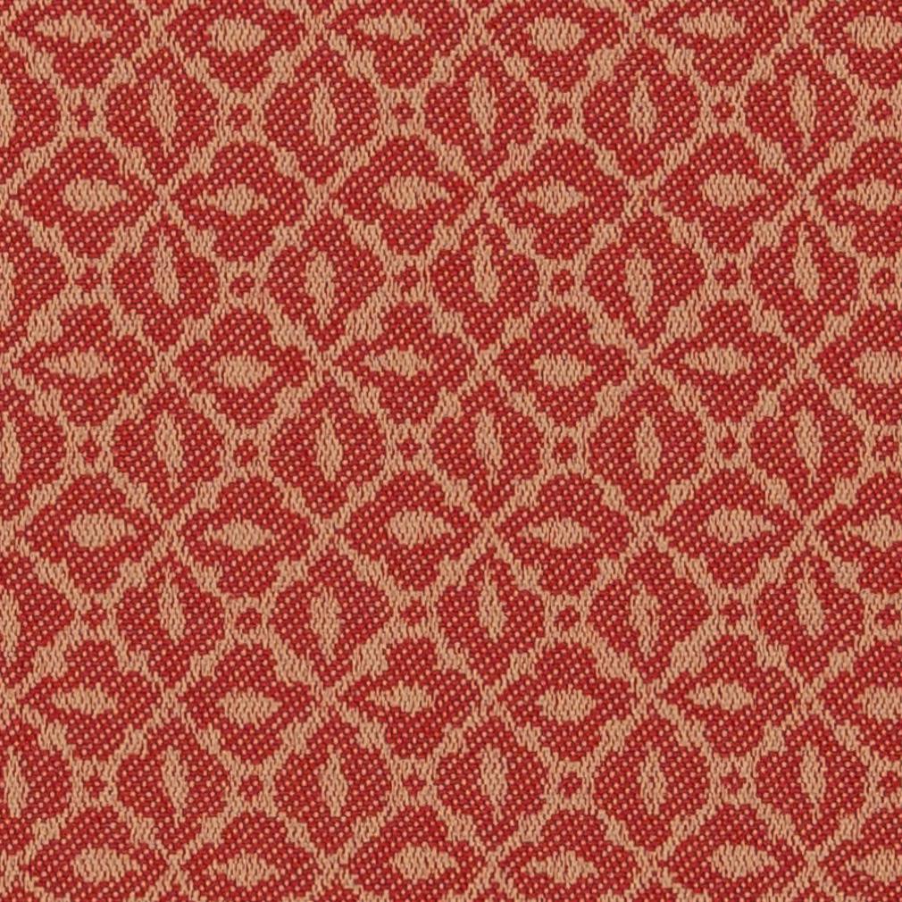 Charlotte Ruby/mosaic Fabric Sample 6614