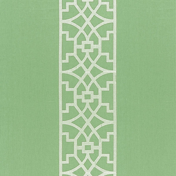 Schumacher Don'T Fret Lettuce Fabric Sample 66180