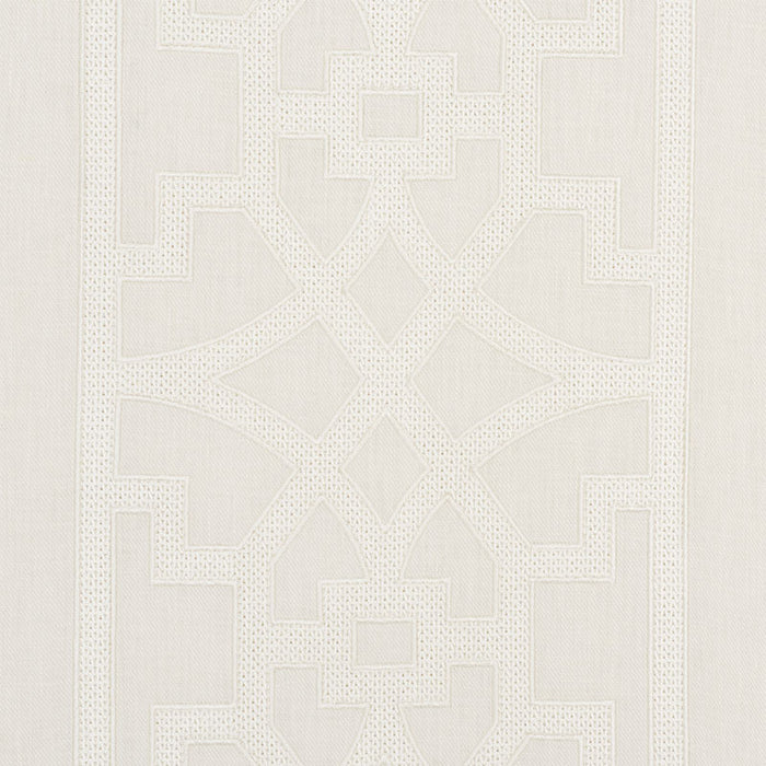 Schumacher Don'T Fret Ivory Fabric 66185