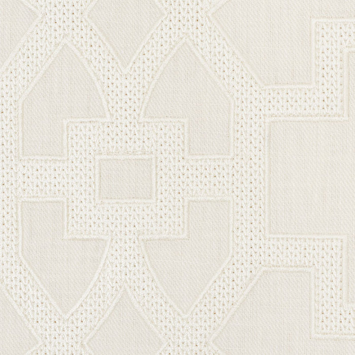 Schumacher Don'T Fret Ivory Fabric 66185