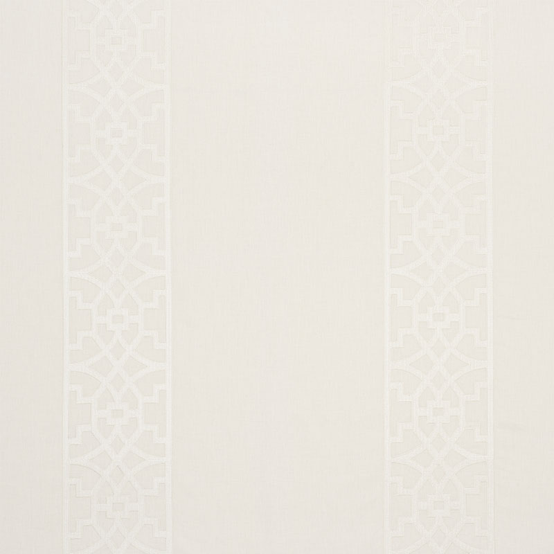 Schumacher Don'T Fret Ivory Fabric 66185