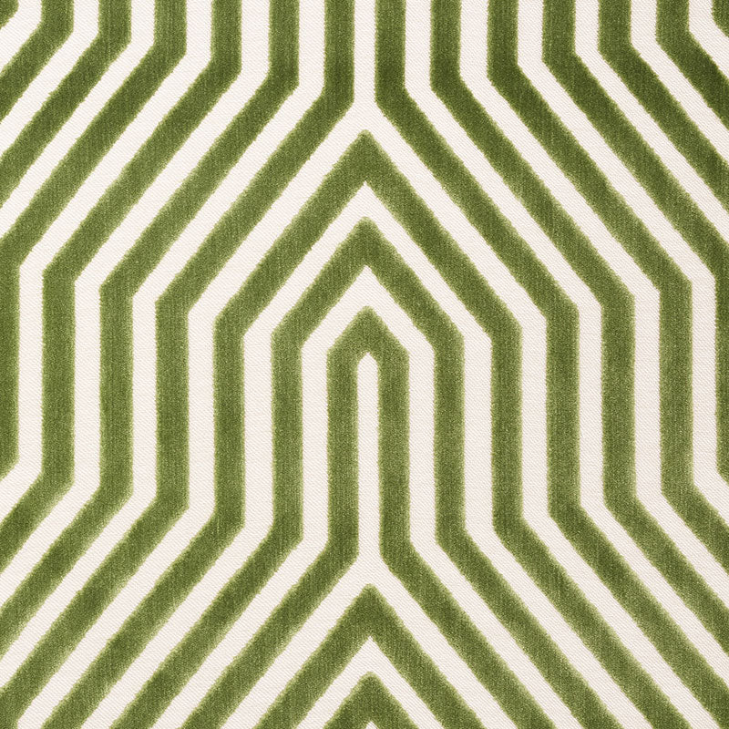 Schumacher Vanderbilt Velvet Lettuce Fabric 66193