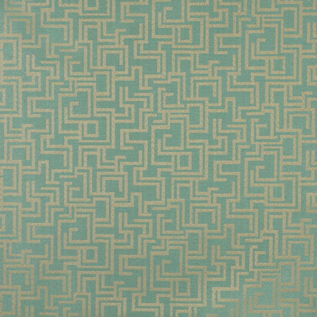 Charlotte Seafoam/geometric Fabric 6632