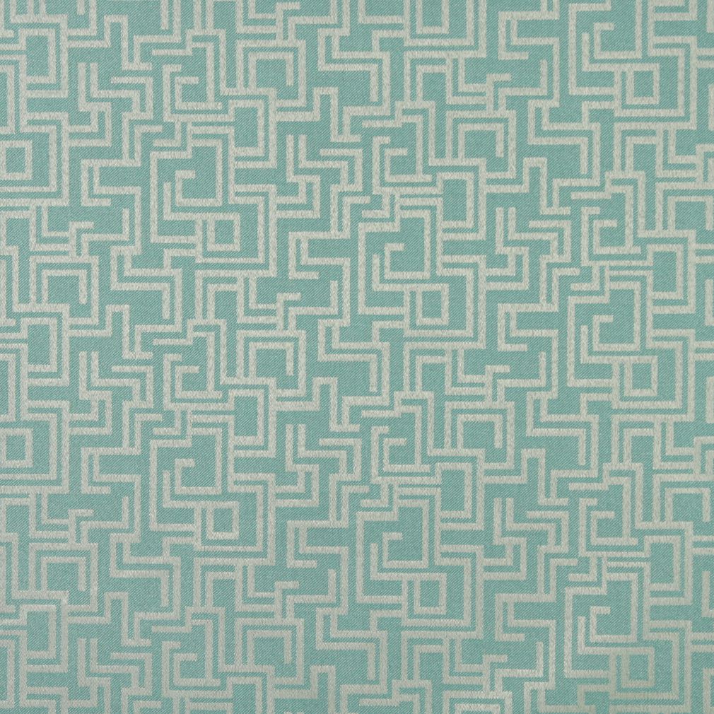 Charlotte Lagoon/geometric Fabric 6636