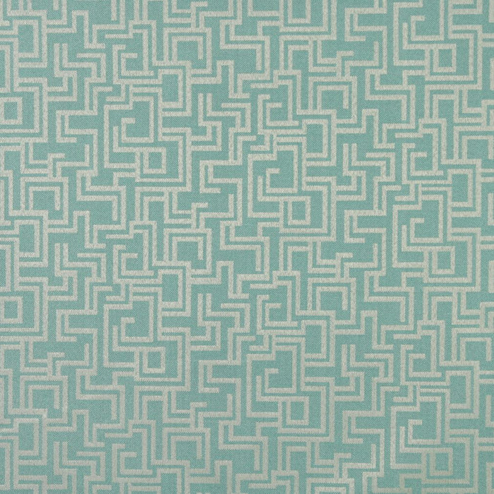 Charlotte Lagoon/geometric Fabric 6636