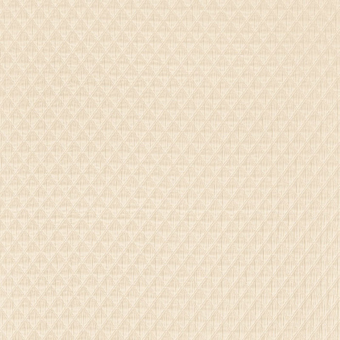 Schumacher Lucca Matelasse Stone Fabric Sample 66582