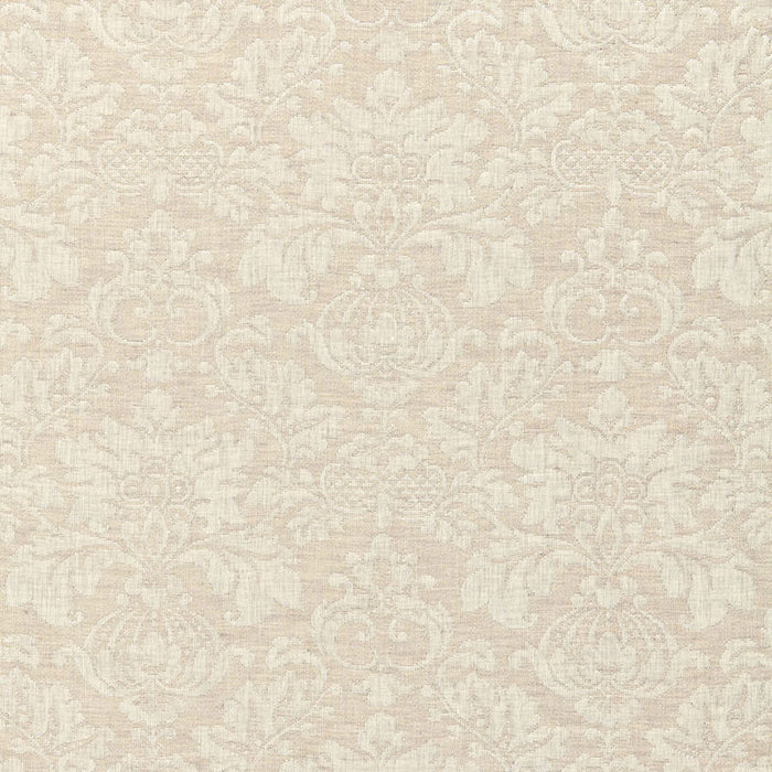 Schumacher Montisi Linen Damask Flax Fabric 66620