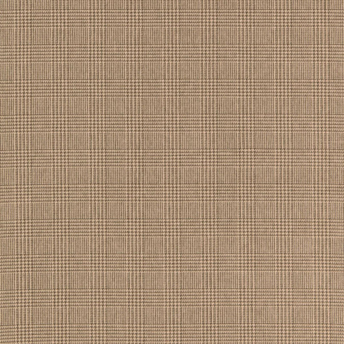 Schumacher Glen Plaid Velvet Antelope Fabric Sample 66752