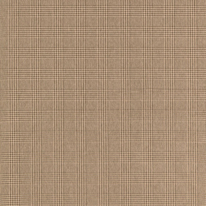 Schumacher Glen Plaid Velvet Antelope Fabric 66752