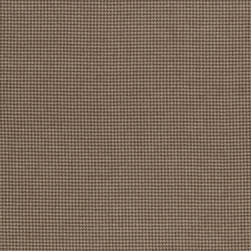 Schumacher Huston Wool Houndstooth Sable Fabric 66780