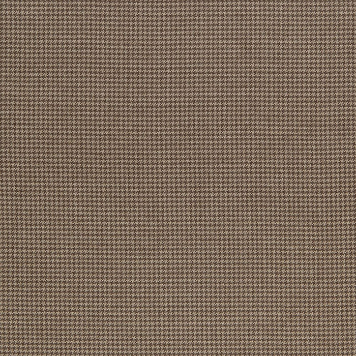 Schumacher Huston Wool Houndstooth Sable Fabric Sample 66780