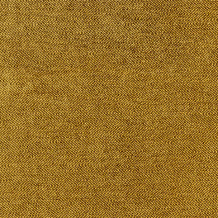 Schumacher Ashcombe Chenille Brass Fabric Sample 66904