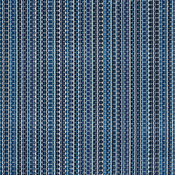 Schumacher Downtown Velvet Indigo Fabric Sample 66913